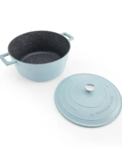 Gryta 5 L i Gjuten Aluminium – Sky blue – Masterclass