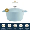 Gryta 4 L i Gjuten Aluminium – Sky blue – Masterclass