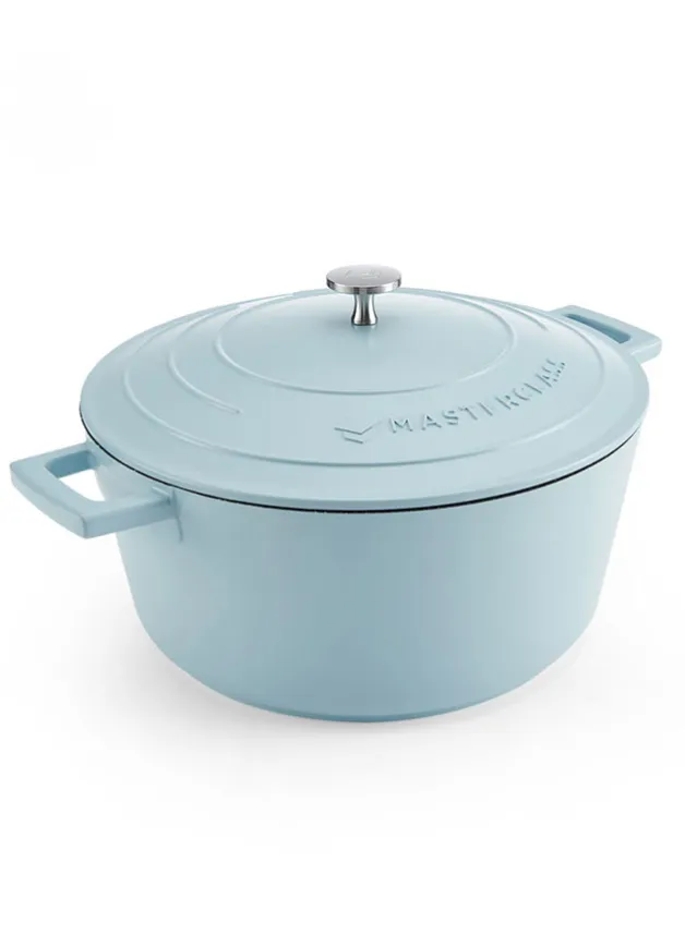Gryta 4 L i Gjuten Aluminium – Sky blue – Masterclass