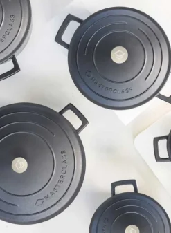 Gryta 2,5 L i Gjuten Aluminium Svart – Masterclass