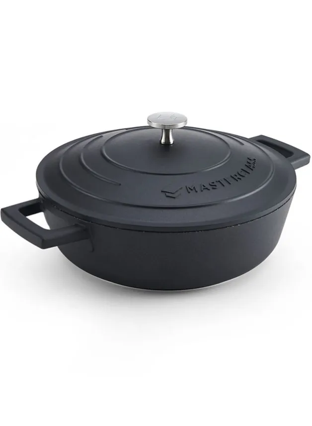 Gryta 2,5 L i Gjuten Aluminium Svart – Masterclass