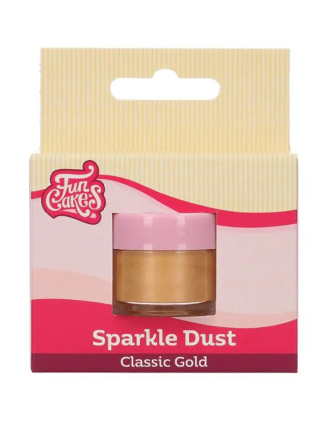 Guld Sparkle Dust – FunCakes