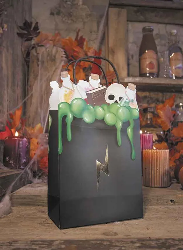 Halloweenpåse Bus eller Godis 4 st