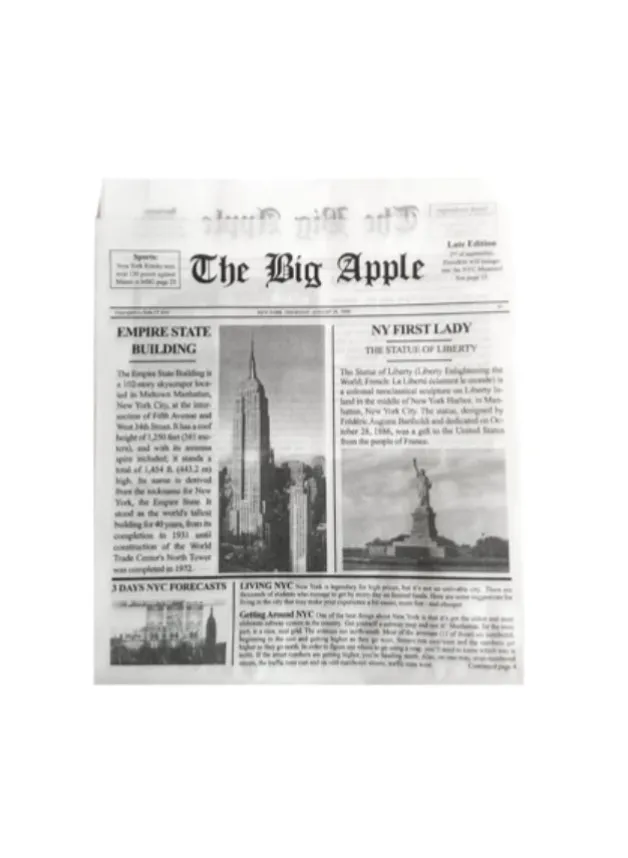 Hamburgerficka – Big Apple 20 pack