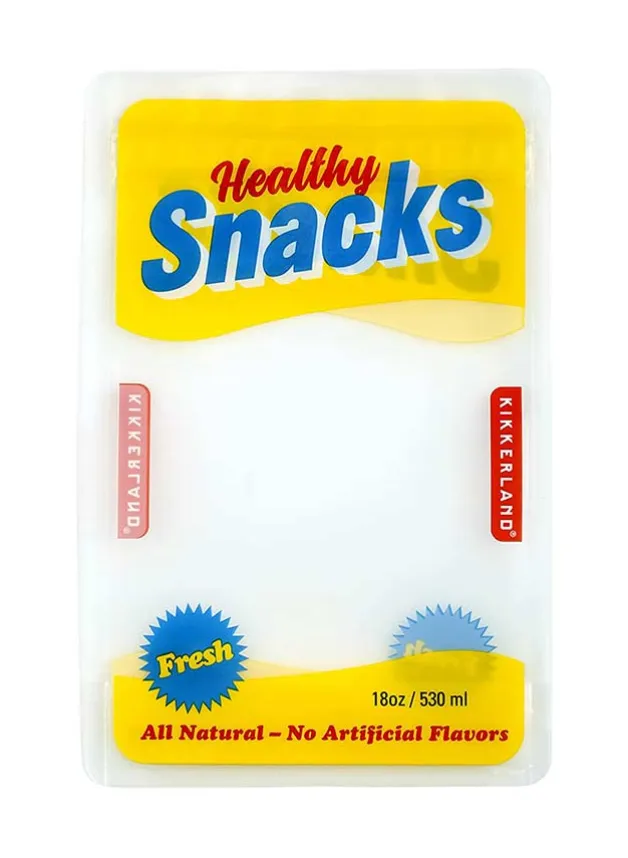 Healty Snack Zip Lock Bag 530 ml – 3 st