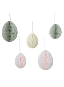 Honeycomb Stora Påskägg i pastell 12-16 cm höga – Ginger Ray