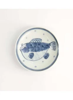 Japansk Såsskål blåsfisk 9,4×2,3cm – Tokyo Design