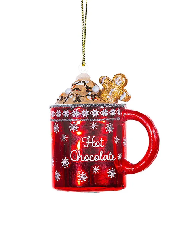 Julgransdekoration – Glaskula Hot Chocolate – S&B