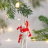 Julgransdekoration i ull – Mus med Polkagris – S&B