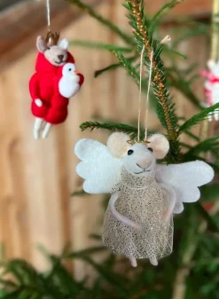 Julgransdekoration i ull – Ren med Dunjacka – S&B