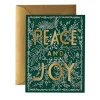 Julkort – Evergreen Peace Card – Rifle Paper Co