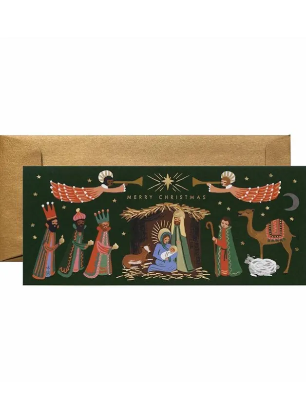 Julkort – Holiday Nativity Card – Rifle Paper Co