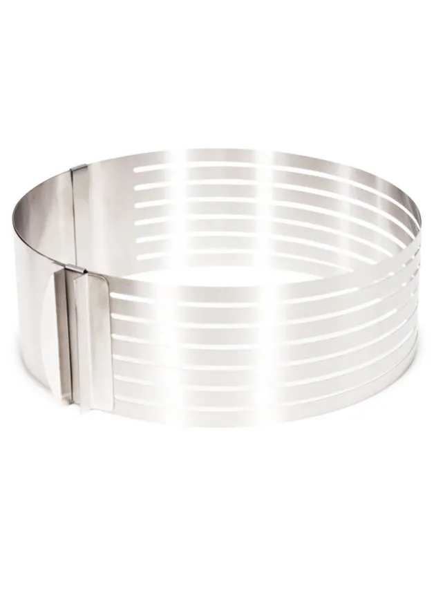 Justerbar tårtring – Tårtdelare 24 – 30 cm i diameter – Patisse