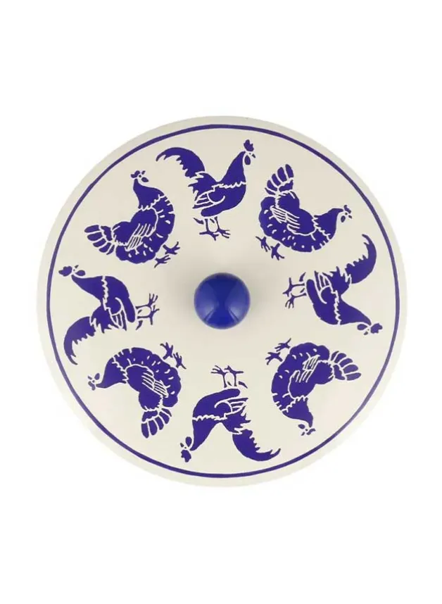Kakburk med knopp Blåa Hönor – Emma Bridgewater