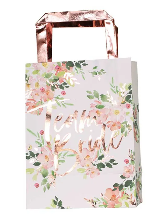 Kalaspåsar Blommor – Team bride – 5 påsar
