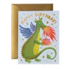 Kort – Birthday Dragon Card – Rifle Paper & Co