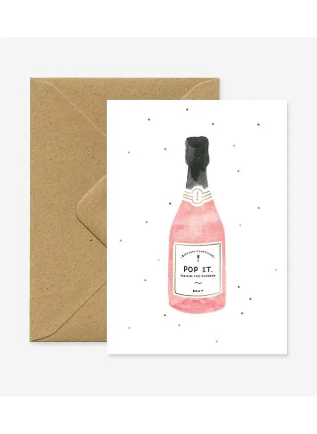 Kort – Champagne card – All The Ways