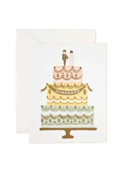 Kort – Congrats Wedding Cake – Rifle Paper Co
