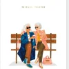 Kort – Friends forever – Rifle Paper Co