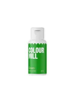 Livsmedelsfärg Oljeblandning Grön 20 ml – Colour Mill