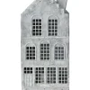 Ljuslykta Hus Fenix Grå/vit L9, B5,5, H17,5 cm – Affari