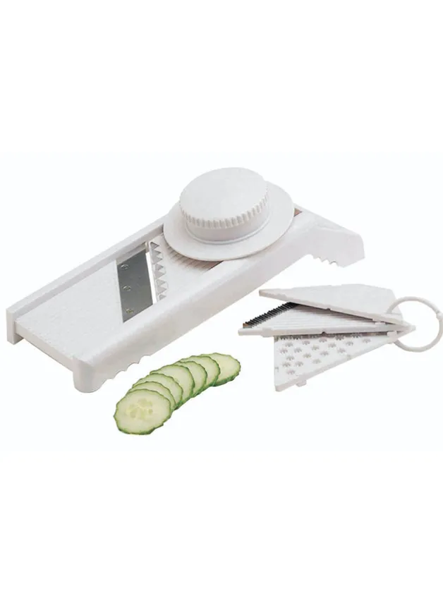 Mandolin – Vit med 4 olika blad – KitchenCraft