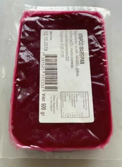 Marsipan – Vinröd – 500 g