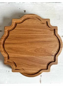 Massiv Skärbräda i Ek 35 x 35 x 6 cm – Leilas