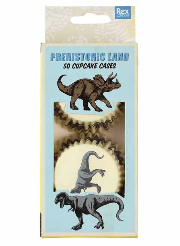 Muffinsformar Dinosaurie – PREHISTORIC LAND – 50 st
