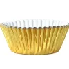 Muffinsformar Guld Metallic – 30 st