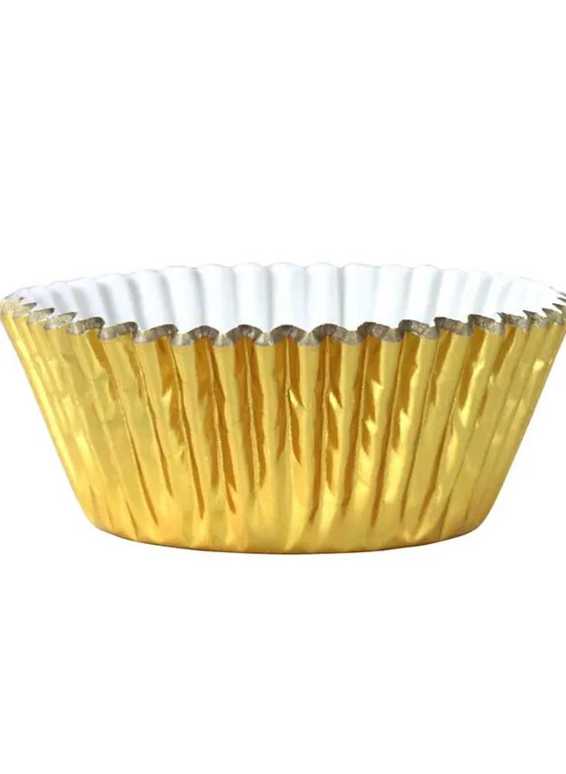 Muffinsformar Guld Metallic – 30 st