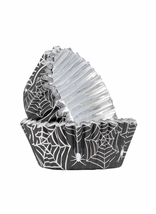 Muffinsformar Halloween Spindelnät 30 st – PME