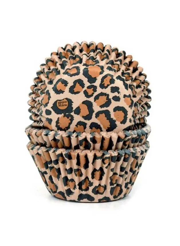 Muffinsformar Leopard 50 st – House of Marie