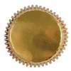 Muffinsformar mini – Guld 45 st