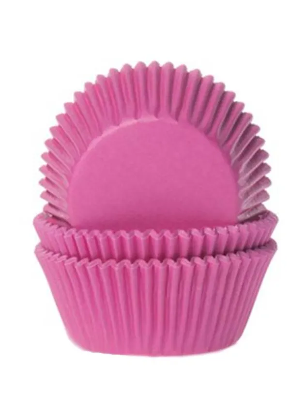 Muffinsformar Mini Hot Pink 60 st – House of Marie