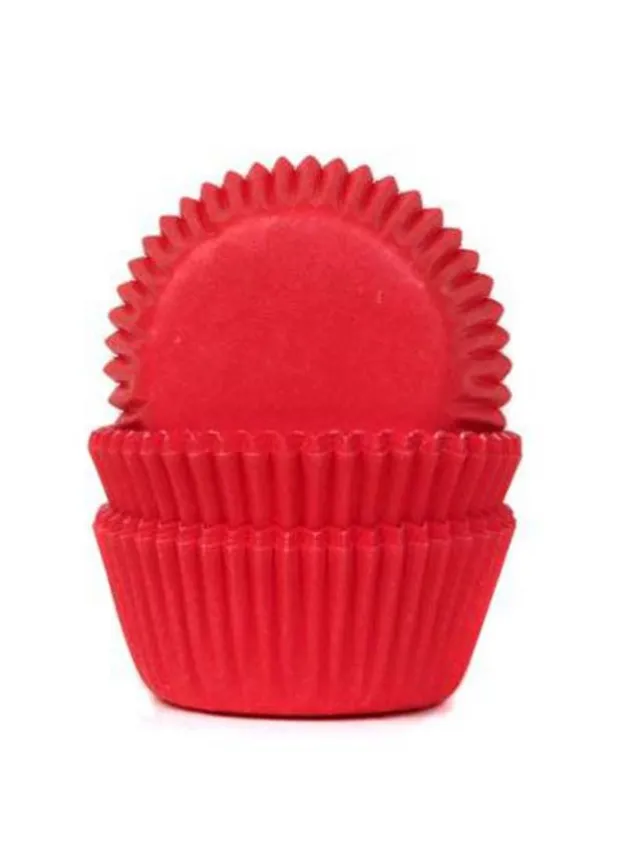 Muffinsformar Mini Red Velvet 60 st – House of Marie