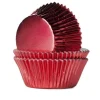Muffinsformar Röda folierade 24 st – House of Marie