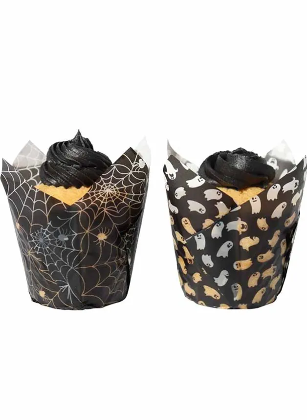 Muffinsformar Tulip Halloween Spoooky Night 24 st – PME