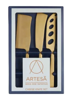 Ostknivar / Ostset mässing 3-pack