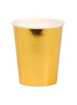 Pappersmugg Guld – 8 st – Joker
