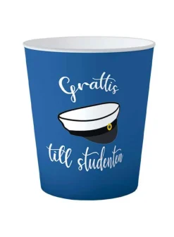 Pappersmugg – Studentmössa – 8 – pack