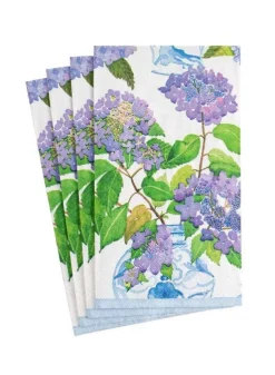 Pappersservett Buffe 33×40 cm Hydrangeas and Porcelain – Caspari