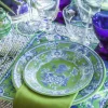 Pappersservett Buffé 33 x 40 cm – Green & Blue – Caspari