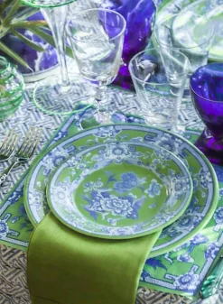 Pappersservett Buffé 33 x 40 cm – Green & Blue – Caspari