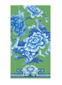 Pappersservett Buffé 33 x 40 cm – Green & Blue – Caspari