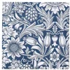 Pappersservett Dark Denim W.Morris – Klippan Yllefabrik