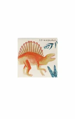 Pappersservett Dinosaurier 25 x 25 cm – Meri Meri