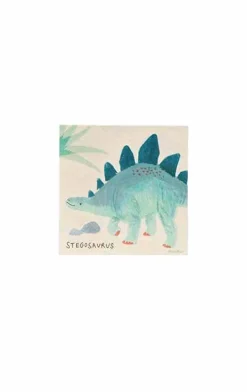 Pappersservett Dinosaurier 25 x 25 cm – Meri Meri