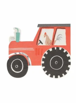 Pappersservetter Traktor – Meri Meri