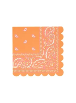 Pappersservetter Western Bandana 25,5×25,5 cm – Meri Meri
